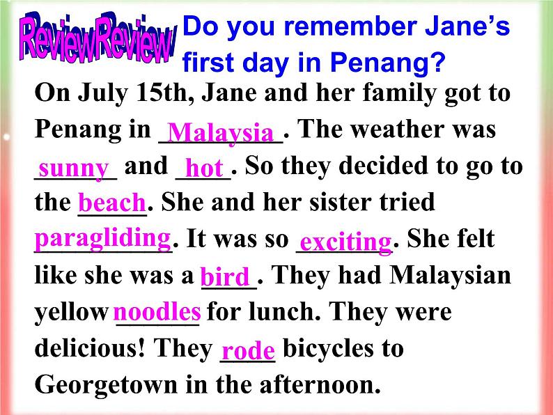 Unit 1 Where did you go on vacation课件+讲义学案+练习+素材04