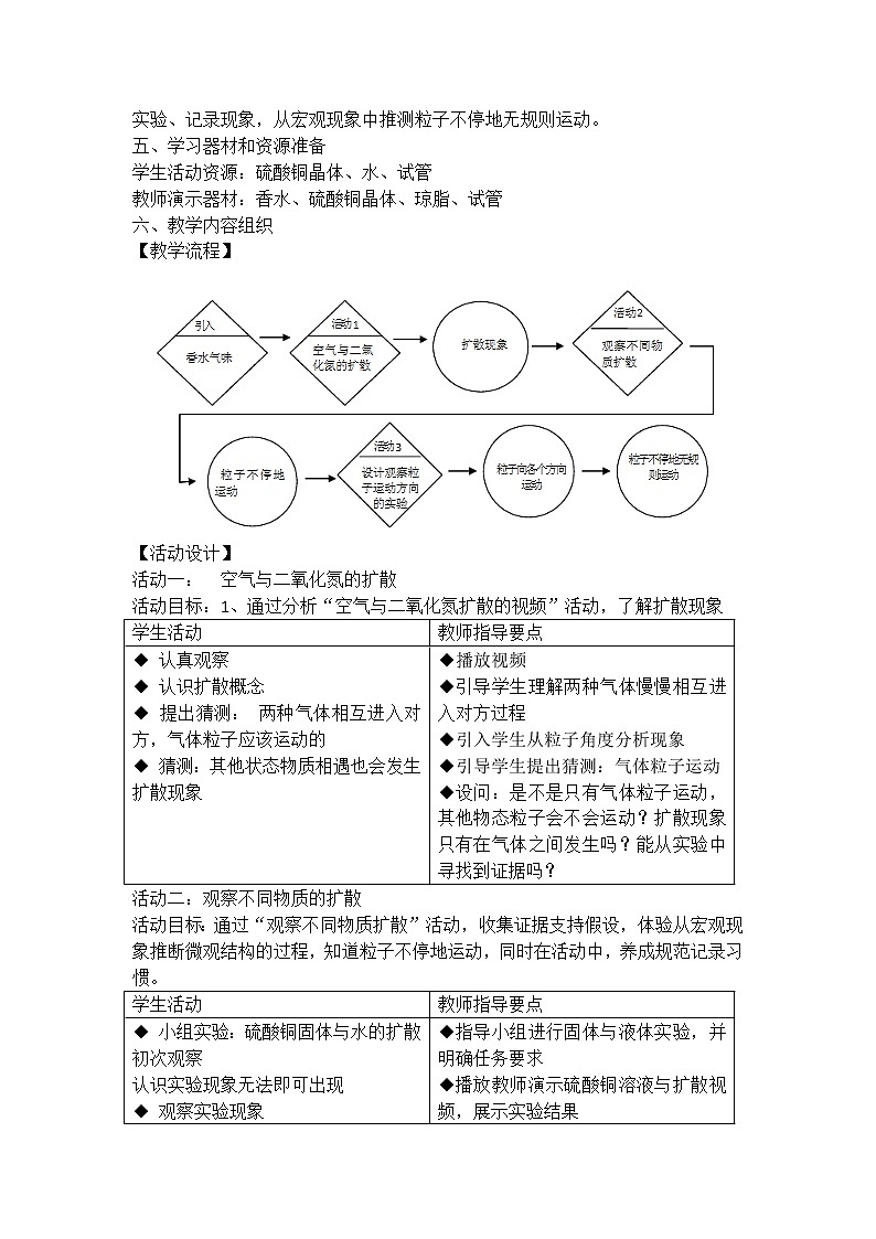 4.2.2 《粒子的运动》 教案02
