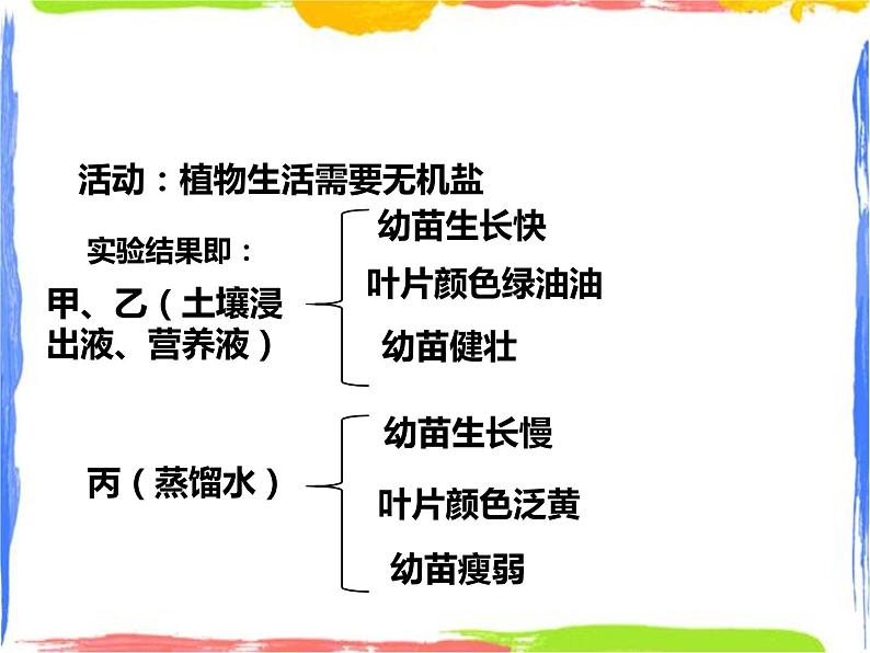 4.3《无机盐在植物体内的代谢》课件第8页