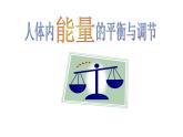 人体内能量的平衡与调节（课件 19张ppt 1份学生活动单）