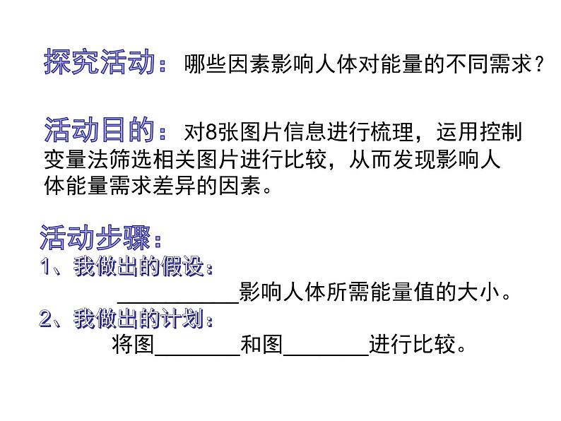 人体内能量的平衡与调节 课件第7页