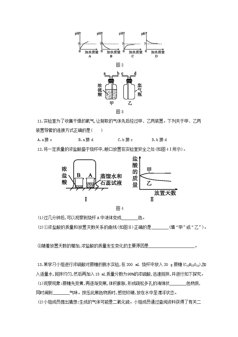 2.2 重要的酸 同步练习（2课时，含解析）03