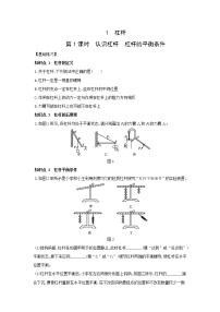 初中华师大版1 杠杆精品一课一练