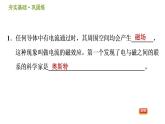 华师版八年级下册科学习题课件 第5章 5.2.1  直线电流的磁场0