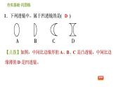 華師版八年級下冊科學習題課件 第2章 2.3.1  透鏡0