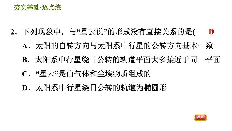 浙教版九年级下册科学课件 第1章 1.2 太阳系的形成和恒星的演化04