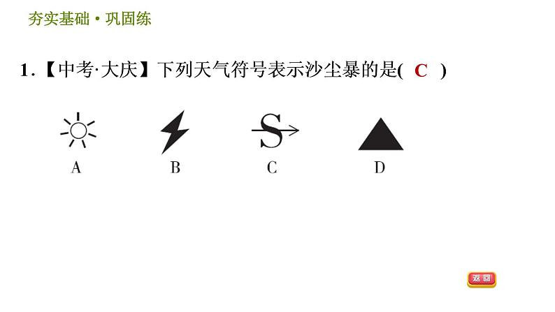 华师版八年级下册科学习题课件 第8章 8.1  天气、气候和人类活动003