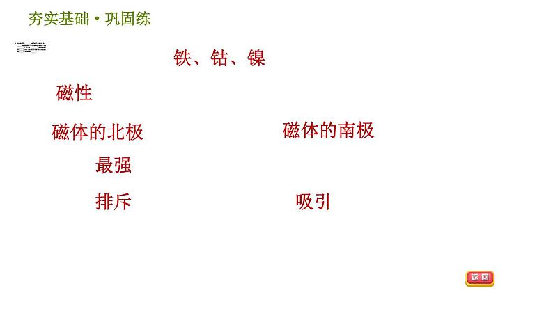 华师版八年级下册科学习题课件 第5章 5.1.1  磁体  磁极004