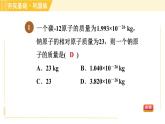 华师版B本八年级上册科学习题课件 第6章 6.2.2 相对原子质量和元素周期表