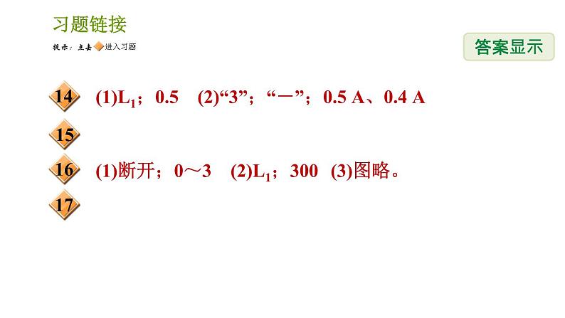 浙教版八年级上册科学习题课件 第4章 4.2.1 电流强度、电流的测量03