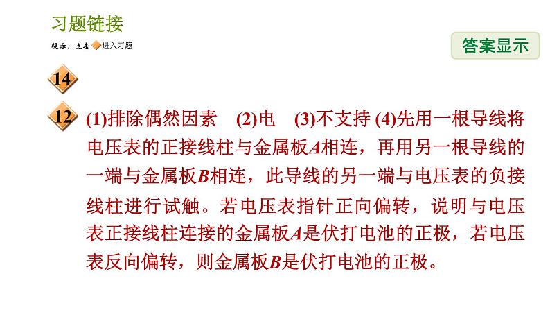 浙教版B本八年级上册科学习题课件 第4章 4.5.1 电压、电压的测量03