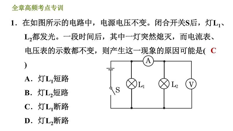 华师版九年级全一册科学 第6章 习题课件03