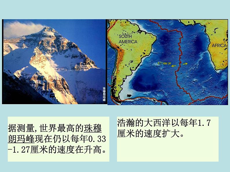 3.6  地球表面的版块—浙教版七年级科学上册课件(共17张PPT)第2页