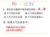 大气的压强PPT课件免费下载