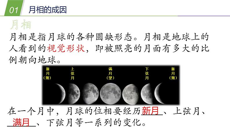 3月球与月相PPT课件免费下载04