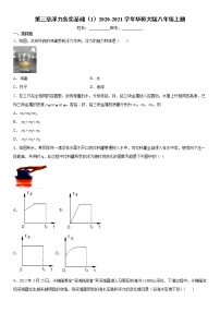 初中科学华师大版八年级上册第3章  浮力综合与测试当堂达标检测题