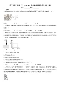 初中科学华师大版八年级上册第3章  浮力综合与测试习题