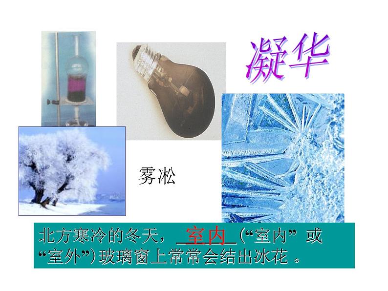 2021-2022学年度浙教版七年级科学上册课件第7节   升华与凝华第4页