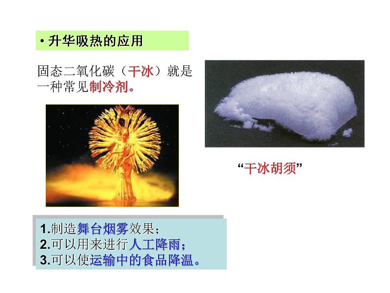 2021-2022学年度浙教版七年级科学上册课件第7节   升华与凝华第5页