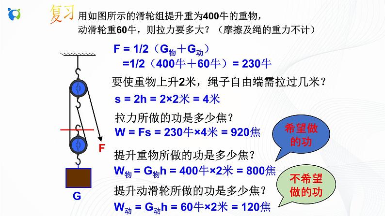 浙教版科学九年级上册 第3章 第4节 简单机械（第4课时）课件PPT+教案+练习03