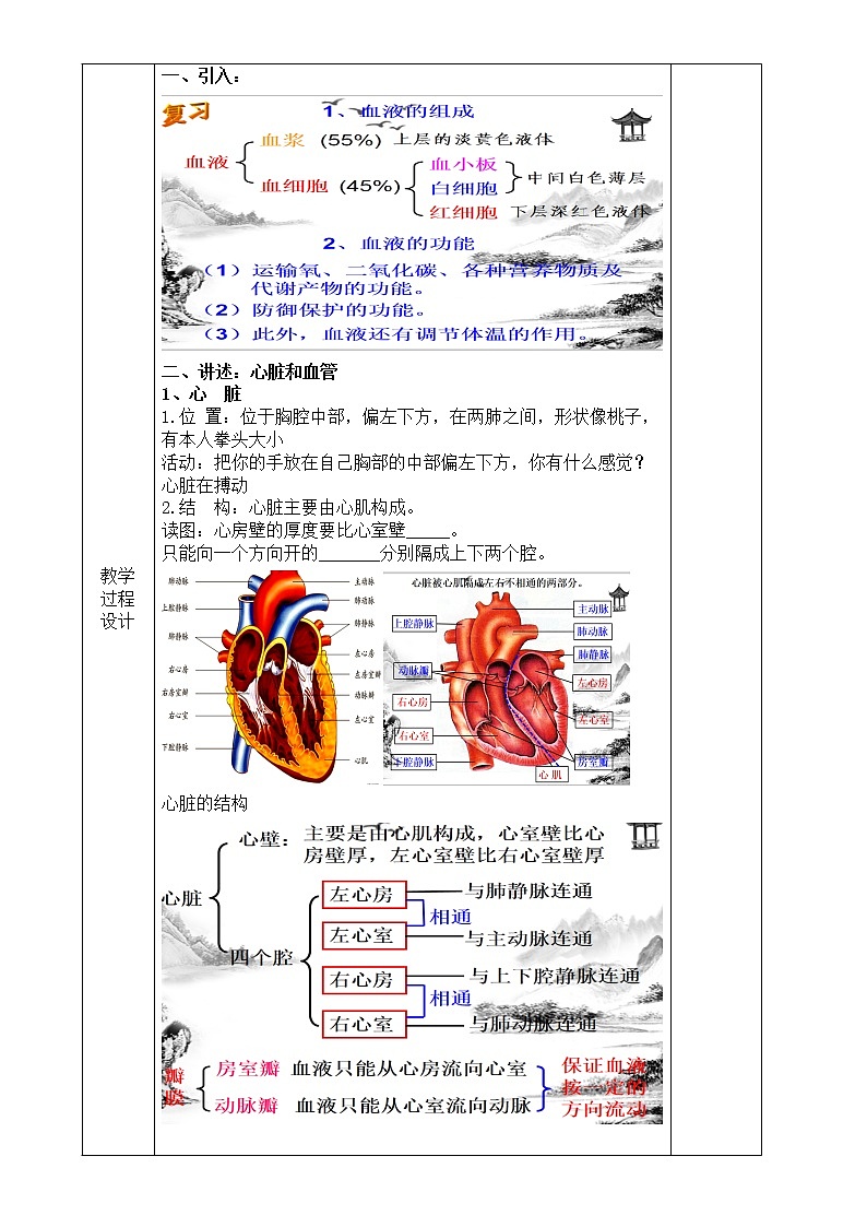 浙教版科学九年级上册 第4章 第3节 体内物质的运输（第2课时）课件PPT+教案+练习02