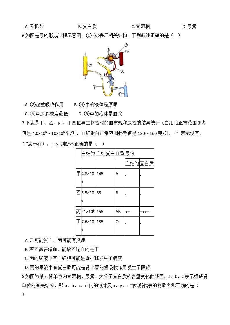 浙教版科学九年级上册 第4章 第5节 体内物质的动态平衡（第1课时）课件PPT+教案+练习02