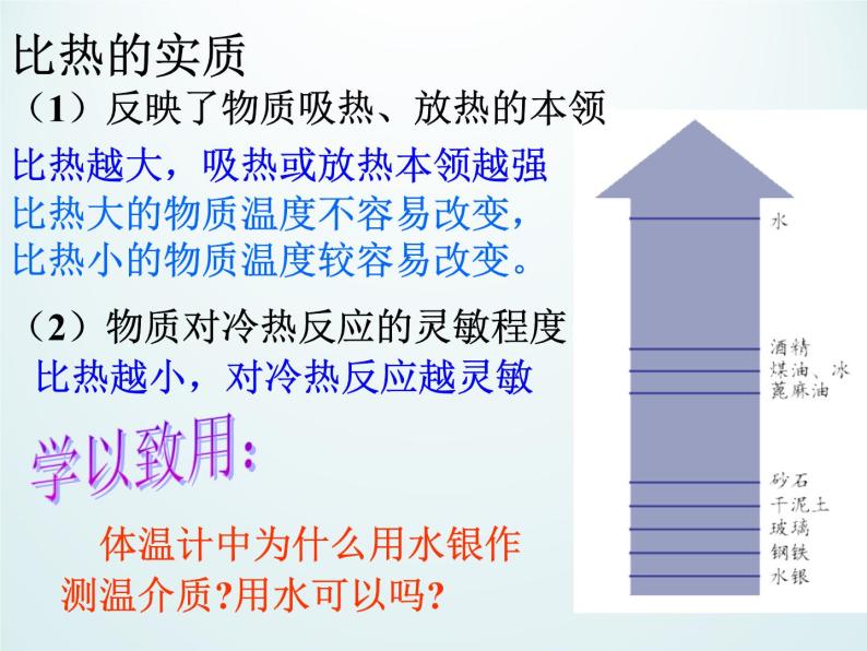 浙教版科学七年级上册 第四章 第四节 物质的比热_（课件）08