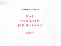 初中科学浙教版七年级下册第1节 新生命的诞生优质课件ppt