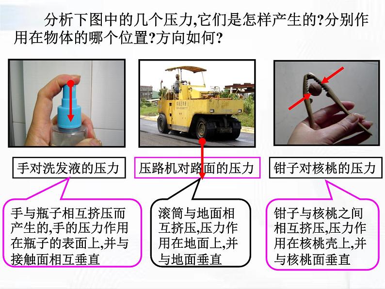 浙教版科学七年级下册 第三章 第七节 压强 第1课时 课件05