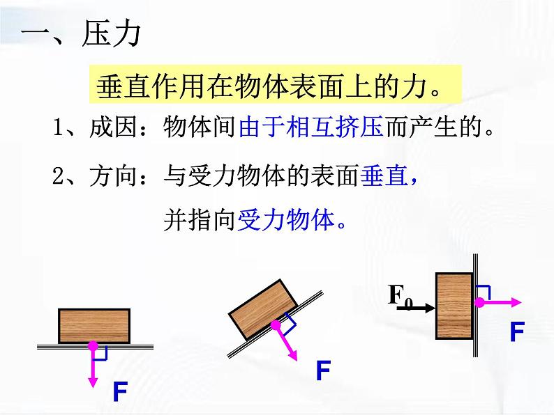 浙教版科学七年级下册 第三章 第七节 压强 第1课时 课件06