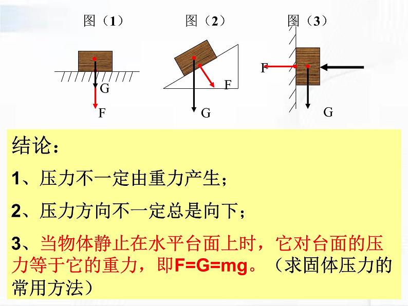 浙教版科学七年级下册 第三章 第七节 压强 第1课时 课件08