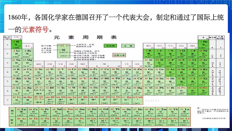 2.5《表示元素的符号》（课件+教案+练习）05
