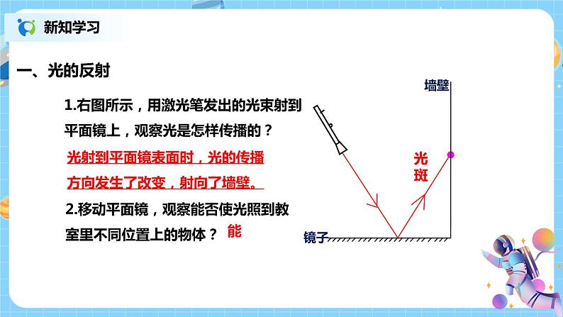 浙教版科学七下2.5《光的反射和折射》第1课时 课件+教案06