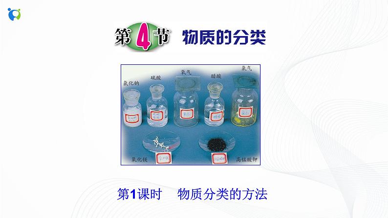 浙教版科学九年级上册  第2章 第4节 物质的分类（第1课时）课件PPT+教案+练习02