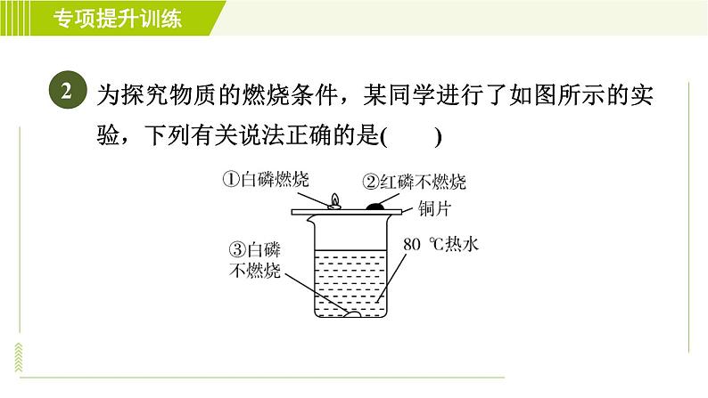 华师版七年级下册科学 第2章 专项提升训练（三） 空气及氧气、二氧化碳等气体的性质 习题课件第5页