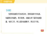 华师版八年级下册科学 第5章 专项提升训练（四） 电磁铁与自动控制电路的设计 习题课件