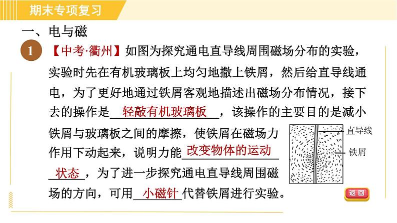 浙教版八年级下册科学 第4章 专项一 实验探究题 习题课件03