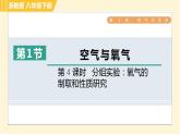 浙教版八年级下册科学 第3章 3.1.4 分组实验：氧气的制取和性质研究 习题课件