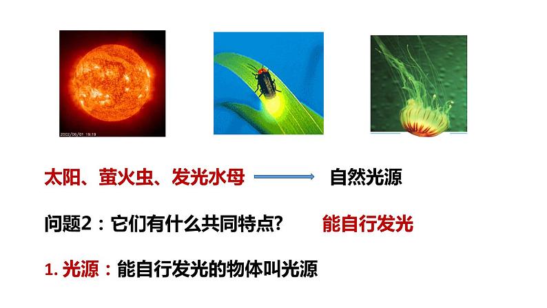2020—2021学年浙教版科学八年级下册课件 光和颜色 第1课时 光源、光的 2.4 直线传播05