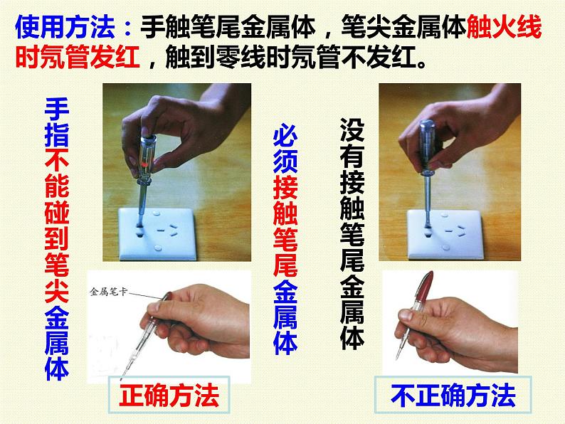 浙教版八年级下册科学课件：1.6 家庭用电第8页