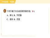 华师版八年级下册科学 第7章 习题课件