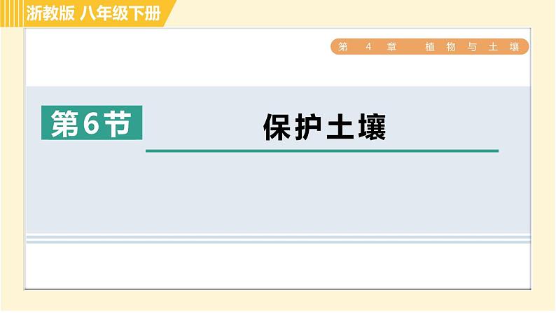 浙教版八年级下册科学 第4章 习题课件01