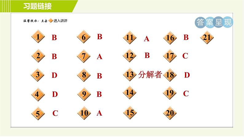华师版七年级下册科学 第5章 习题课件02