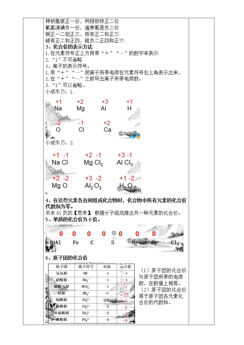 浙教版科学八年级下册 第2章 第6节 表示物质的符号（第3课时）课件PPT+教案+练习02