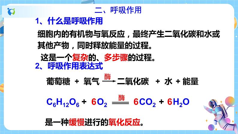 浙教版科学八年级下册 第3章 第5节 生物的呼吸和呼吸作用 (第2课时)课件PPT+教案+练习04