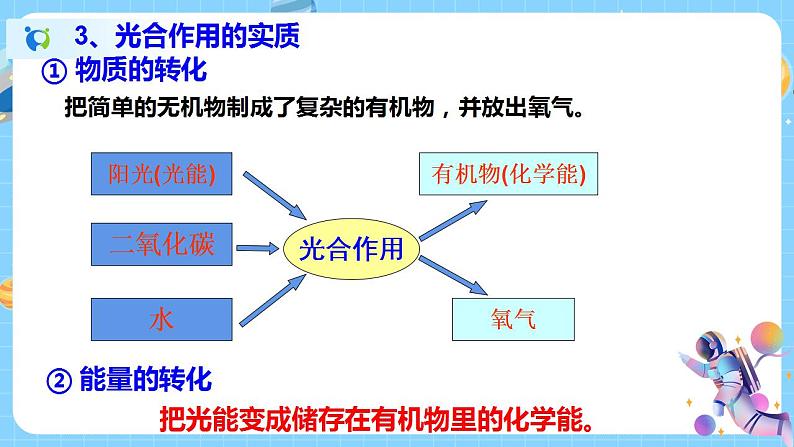 浙教版科学八年级下册 第3章 第6节 光合作用 (第1课时)课件PPT+教案+练习06