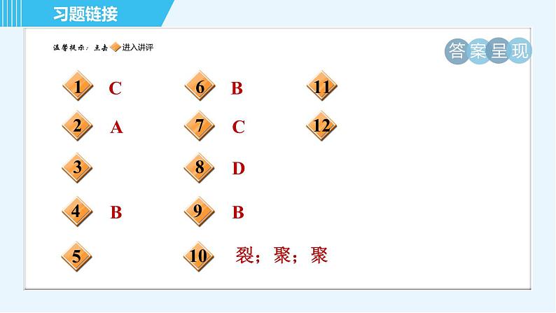 浙教版九年级上册科学 第3章 3.7核　能 习题课件02