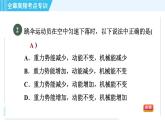 浙教版九年级上册科学 第3章 专项训练三：各种形式的能 习题课件