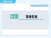 浙教版九年级上册科学 第3章 专项训练一：简单机械 习题课件