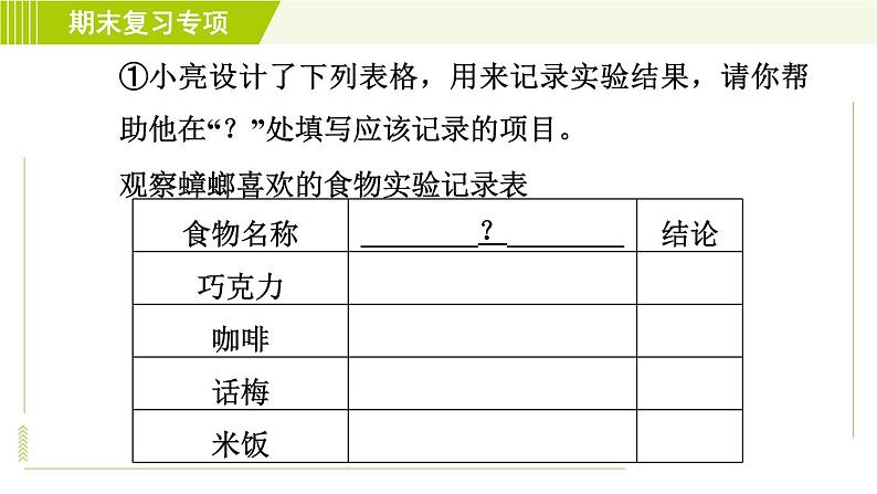 浙教版七年级上册科学 第4章 期末复习专项 专项一 探究题 习题课件第7页